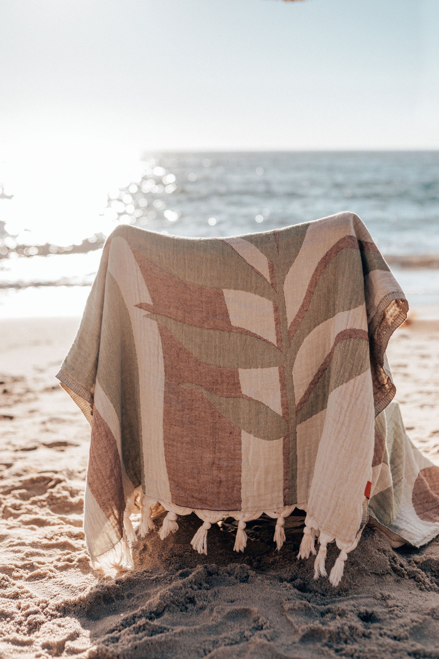 RAINBOW PALM - Cotton Cloud Towel