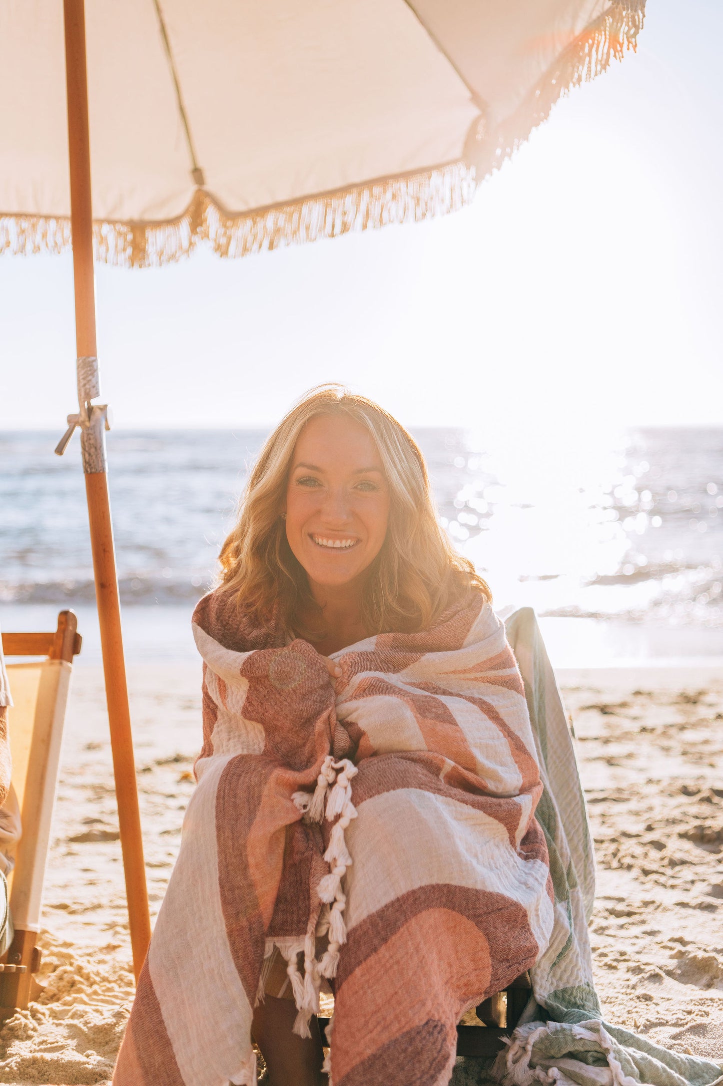 RAINBOW PALM - Cotton Cloud Towel
