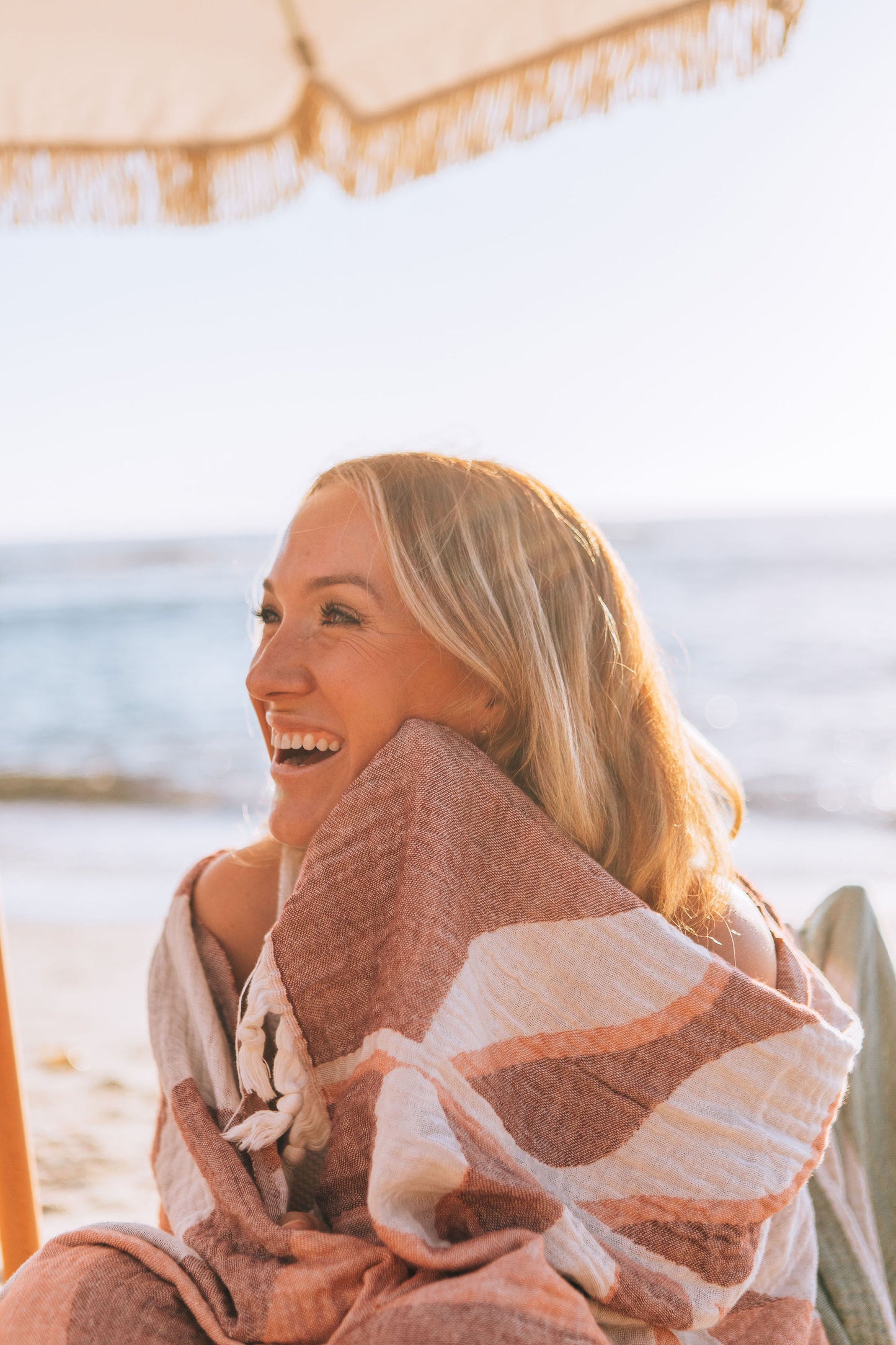 RAINBOW PALM - Cotton Cloud Towel