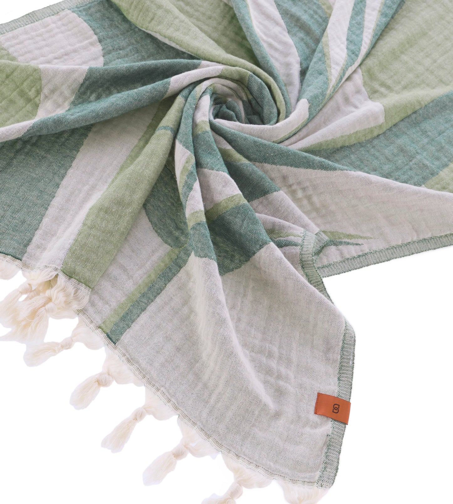 RAINBOW PALM - Cotton Cloud Towel