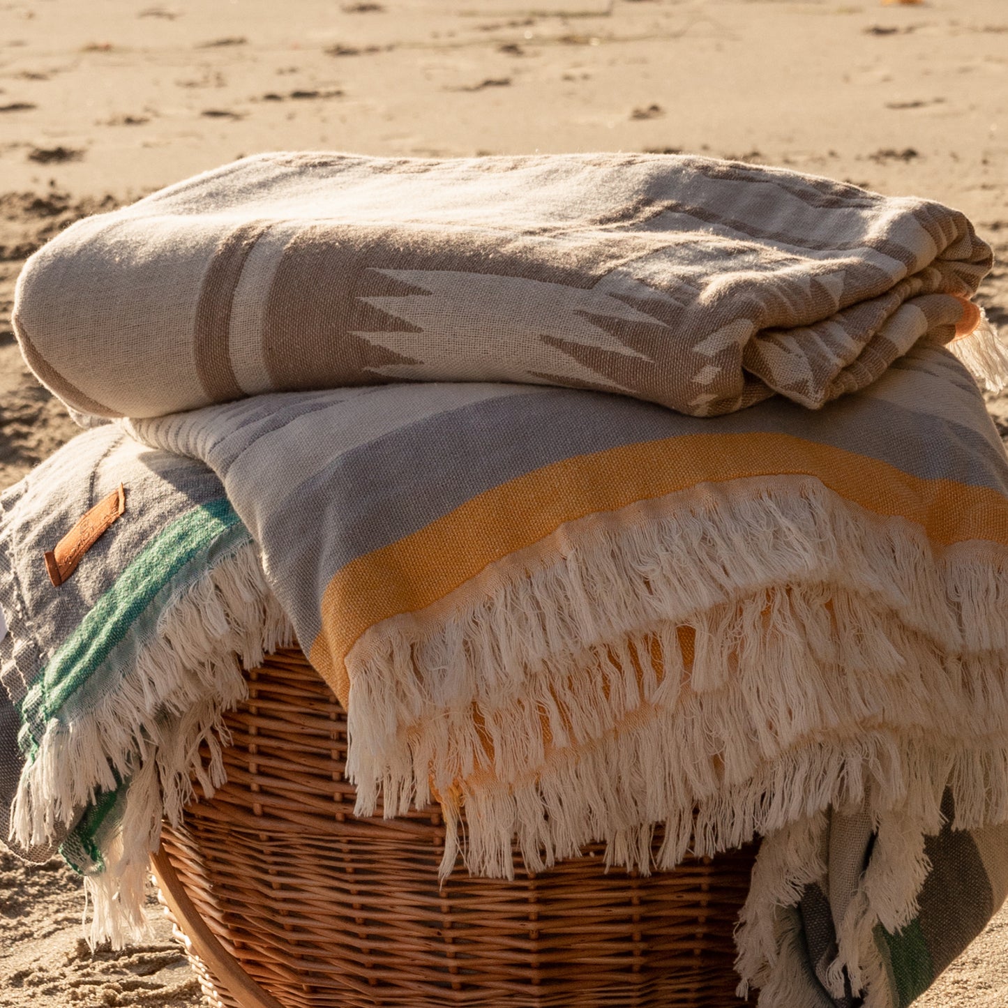 La Jolla Everywhere Blanket, organic cotton